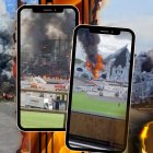 Una explosión de llamas envuelve la estructura principal de Tomorrowland; aún se desconocen las causas que provocaron el siniestro.