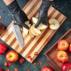 La manzana es una fuente de energía natural