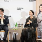 Sharon Cho y Raphael Chung protagonizan Todo Bajo Control, el primer K-drama de Samsung, donde el romance y la tecnología se mezclan bajo un mismo techo.
