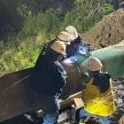 Los trabajos que se vienen haciendo en el SOTE.