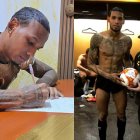 Vinicio Angulo nuevo jugador del Club Atlético Naranjal de la segunda categoría del Guayas.