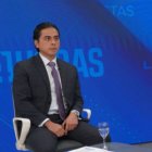 Fabián Calero en una entrevista con Teleamazonas, en septiembre del año pasado.
