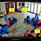 Captura de un video de una de las cámaras de seguridad de la vivienda de Nain Masuuh que es parte del proceso del caso Encuentro.