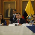 Ferdinan Álvarez, presidente de la Comisión de Fiscalización de la Asamblea, en la sesión del 17 de julio de 2025.