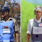 El príncipe Harry llevó a cabo un viaje caritativo con la asociación @thehalotrust en el que reprodujo la imagen de una de las fotos más célebres de su madre, Diana de Gales.