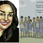 La artista es conocida por sus punzantes caricaturas políticas. Sus obras han sido censuradas en años previos.