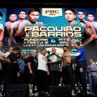 Manny Pacquiao y Mario Barrios se enfrentan por el título de peso welter