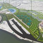 Planos de proyectos para el futuro de la ciudad.