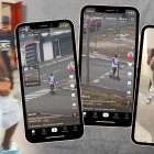 Moisés Caicedo pasándola de lo mejor en sus vacaciones, bailando y en patineta.