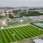 La cancha de césped sintético Ramón Unamuno está dentro del complejo Miraflores.