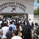 Cientos de personas se congregaron en el Cementerio General Sabino Torbay Zahul