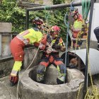Una persona cayó a un pozo de aproximadamente 20 metros de profundidad.