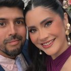 Jennifer con su pareja, Juan