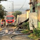 Un incendio se registró en un inmueble ubicado en el noroeste de Guayaquil, la madrugada de este martes 22 de julio.