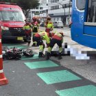 Un motociclista falleció tras impactarse contra un autobús en Quito