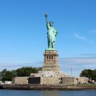 Fotografía de la Estatua de la Libertad en Nueva York (EE.UU.)