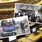 Los asambleístas evitan opinar sobre la crisis de seguridad en Playas.