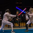 Elegancia  En las modalidades de espada, florete y sable se desarrollan las competencias que culmina el sábado.