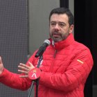 El alcalde de Bogotá, Carlos Fernando Galán.