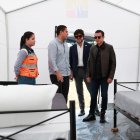 El presidente recientemente estuvo en Quito entregando ayuda humanitaria.