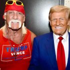 El ícono de la Lucha Libre, Hulk Hogan, junto a Donald Trump.