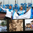 Fiestas julianas, una tradición que hoy llena de celeste y blanco a Guayaquil.