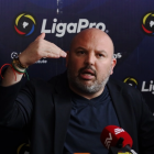 Miguel Ángel Loor, presidente de LigaPro, se refirió a la gestión de Francisco Egas en FEF