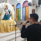 Devoción. La imagen de la virgen es adorada cada domingo por cientos de devotos en Playas.