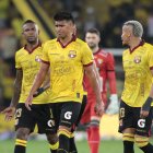 Barcelona cayó 1-0 ante Liga de Quito en el estadio Monumental.