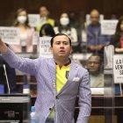 Ferdinan Álvarez, en marzo de 2022, cuando era correísta y de los más rabiosos.