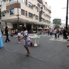 Los juegos tradicionales fueron una de las actividades en el Festival de la calle Córdova, que se extenderá hasta las 22:00 de este domingo.