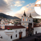 Imagen de la Plaza de San Francisco, de Quito, para graficar la falta de líderes políticos.