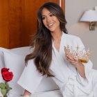 Nadia Mejía, Miss Universo Ecuador. Fue elegida el sábado 26 de julio.