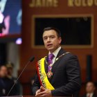 El presidente de Ecuador, Daniel Noboa.