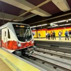 Desde este lunes 28 de julio de 2025, el tren UT 16 volvió a circular por los rieles del Metro de Quito.