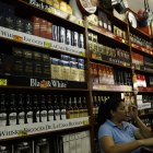 Una de las tiendas especializadas en la venta de bebidas alcohólicas.