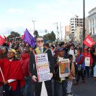 Una de las marchas que el Frente Unitario de Trabajadores (FUT) realizó en el 2024.