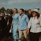 El presidente Daniel Noboa y Zaida Rovira estuvieron juntos en las recientes fiestas julianas de Guayaquil.