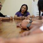 Zaida Rovira en las actividades en la Gobernación del Guayas.