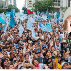 Rafael Correa fue presidente del Ecuador durante 10 años, no puede volver al Ecuador porque está condenado a ocho años de prisión.