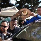 El expresidente de Brasil Jair Bolsonaro participa en el encuentro anual de motociclistas Capital Moto Week este 29 de julio de 2025, en Brasilia (Brasil).