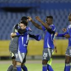 Toda la celebración con Pedro Ortiz del Emelec al clasificar a octavos de final de la Copa Ecuador.