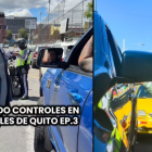 Andrés Campaña, concejal de Quito, ha participado de operativos de tránsito.