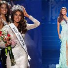 María Gabriela Isler y Constanza Báez durante su participación en Miss Universo 2013