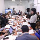 El 22 de julio de 2025, Solanda Goyes presentó sus descargos en la Comisión de Fiscalización de la Asamblea.