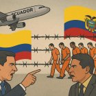 La reciente deportación masiva de ciudadanos colombianos privados de libertad desde Ecuador ha generado tensiones diplomáticas entre ambos países.