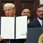 El presidente de Estados Unidos, Donald Trump, en Washington, este jueves 31 de julio.