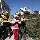 Bomberos de Quito refuerzan prevención de incendios con gabinetes comunitarios.