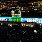 Las fachadas patrimoniales de Quito cobrarán vida con proyecciones artísticas durante el festival Luz de América 2025.