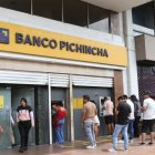 Imagen de una agencia de Banco Pichincha en Guayaquil.